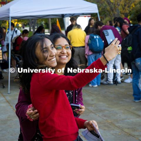 Fiesta on the green at the Nebraska Union Plaza. Fiesta on the Green is an annual Latino culture and heritage festival. October 5, 2023. Photo by Kristen Labadie / University Communication.